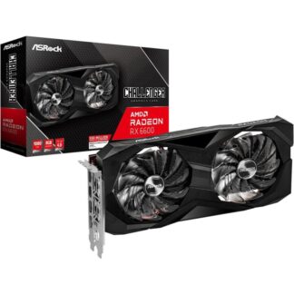 ASRock Radeon RX 6600 Challenger D 8GB GDDR6 PCI Express 4.0 RX6600 CLD 8G